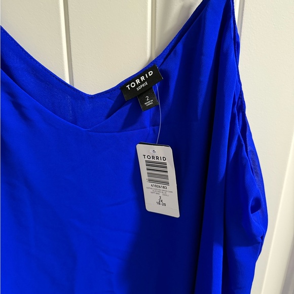Torrid Royal Blue Camisole Top - Picture 2 of 3